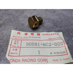 Vis de vidange Honda 90081-NC2-000 | Pièce moto Honda
