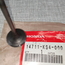 Soupape admission Honda CH250 CN250 - Réf. 14711-KS4-000