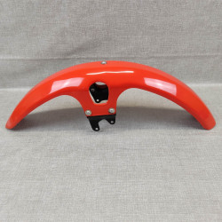 Garde boue avant orange YR-26 Honda CB125T - Réf. 61100-399-620ZD