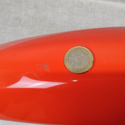 Garde boue avant orange YR-26 Honda CB125T - Réf. 61100-399-620ZD