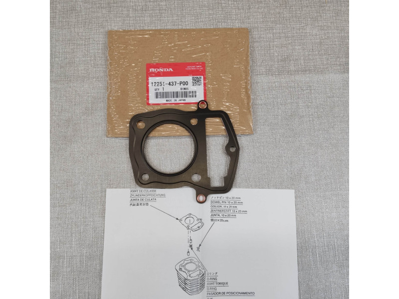 Joint de culasse Honda Mono CBS, SL, XL, TL, S3(J), XLS, NX HONDA 12251-437-P00