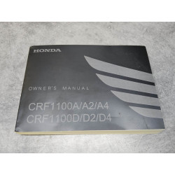 Mode d'emploi CRF1100A/A2/A4 CRF1100D/D2/D4 HONDA 32-MKS-900
