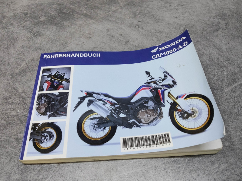 Mode d'emploi CRF1000-A-D HONDA 34-MJP-600OCC