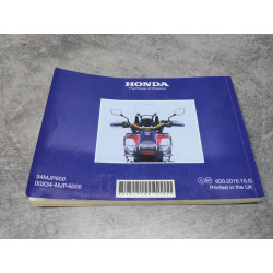 Mode d'emploi CRF1000-A-D HONDA 34-MJP-600OCC
