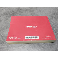 Mode d'emploi Honda CRF1100A/A2/D2 – Réf. 34MKS600