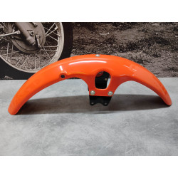 Garde boue avant orange YR-26 Honda CB125T - Réf. 61100-399-620ZD