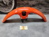 Garde boue avant orange YR-26 Honda CB125T - Réf. 61100-399-620ZD