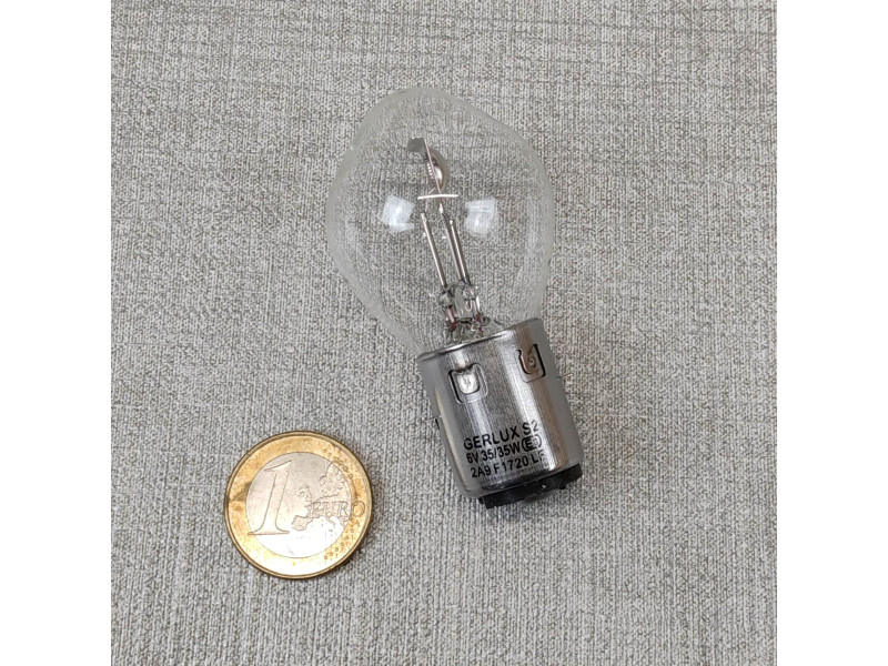 Ampoule Honda 6V BA20D 35/35W – Phare moto | Réf. BA20D6V
