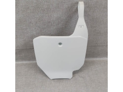 Plaque de numéro blanc *NH196* CR85R 2007 CRF150 07/16 HONDA 61136-GBF-830ZB