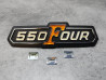 Logo Cache Latéral Honda CB550 - Réf. 87124-374-000A