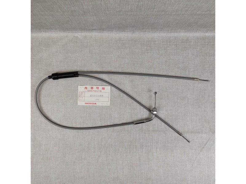 Cable gaz tirage gris de CB125K5 CB175 HONDA 17910-304-610 idem 17910-315-600