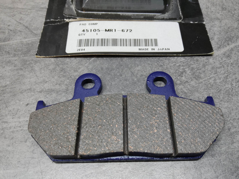 Plaquette frein avant Nissin Honda VT600C - Réf. 45105-MR1-672