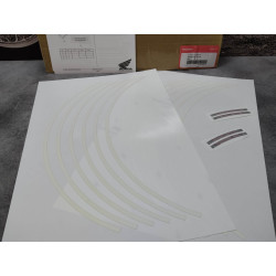 Kit stickers de roue CB500F CB600F CB650F CB1000R HONDA 08F84-MFJ-810A