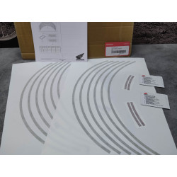 Kit stickers de roue CB1000R HONDA 08F74-MKJ-D00ZA