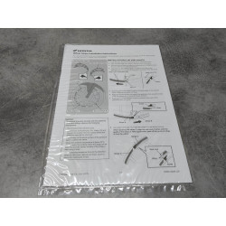 Kit stickers de roue D type 6 CBF500 HONDA 42870-MJW-880ZH