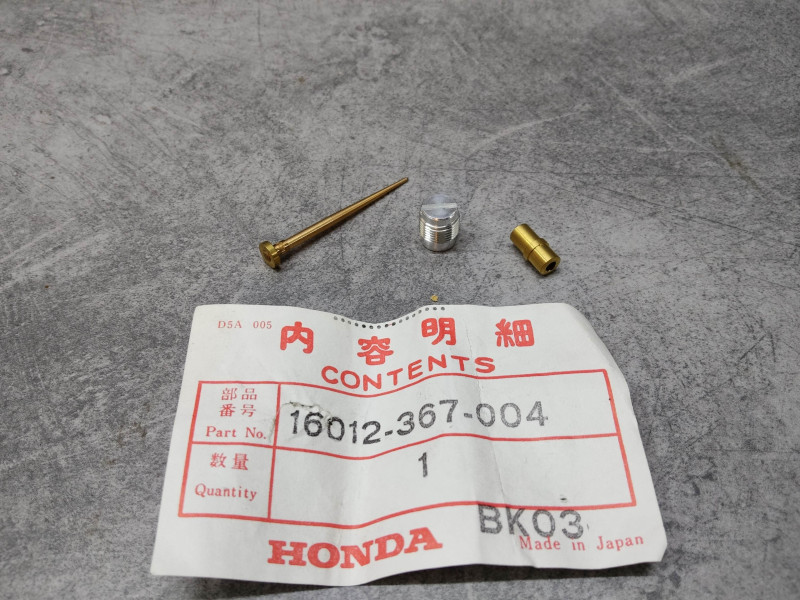 Kit Aiguille Carburateur Honda CB250 - Réf. 16012-367-004