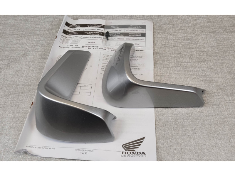Déflecteurs de carénage gris pour VFR1200 10/15 HONDA 08R81-MGE-800