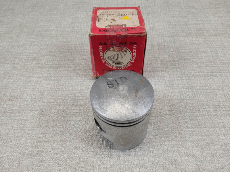 Piston standard CR125 elsinore 1974-76 ORIGINE HONDA 13101-360-700