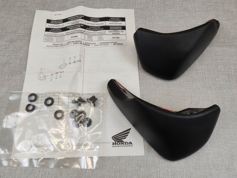 Accoudoirs Top Box 45L Honda ST1300 Pan European 08U91-MCS-800