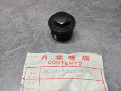 Bouchon fourche CB250G CB360 MILITAIRE HONDA 90127-379-690