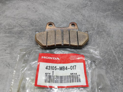 Plaquette Frein Arrière Honda GL1200 Goldwing 43105-MB4-017