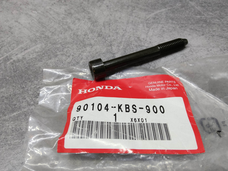 Vis BTR Noir M8x65 Fixation Réservoir NSR125 Honda