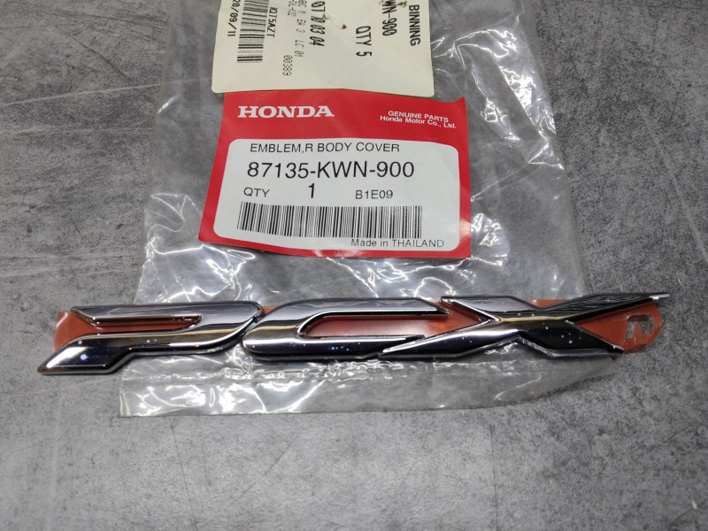 Logo droit PCX WW125EX2 HONDA 87135-KWN-900