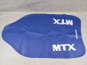 Housse de selle bleue Honda MTX125R MTX200R adaptable