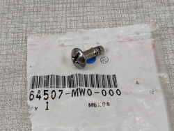 Vis quart de tour 6x16 mm CBR900RR 1997 HONDA 64507-MW0-000