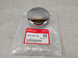 Bouchon chromé de réservoir essence divers modèles HONDA 17620-402-020