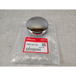 Bouchon chromé de réservoir essence divers modèles HONDA 17620-402-020