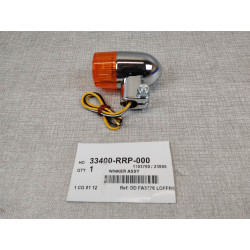 Clignotant adaptable chromé ST50 ST70 DAX HONDA 33400-RRP-000