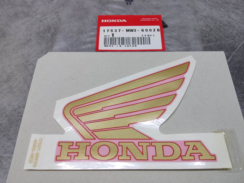 Décor Autocollant Gauche Type 2 Honda CB750F2 Seven Fifty