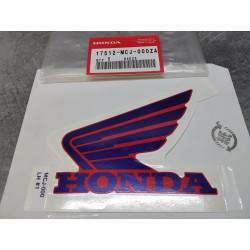 Décor autocollant gauche *TYPE1* CBR900RR HONDA 17512-MCJ-000ZA