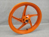 Roue avant neuve orange *YR241* CBR125 REPSOL 2012 HONDA 44650-KPP-T01ZB