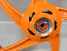 Roue avant neuve orange *YR241* CBR125 REPSOL 2012 HONDA 44650-KPP-T01ZB