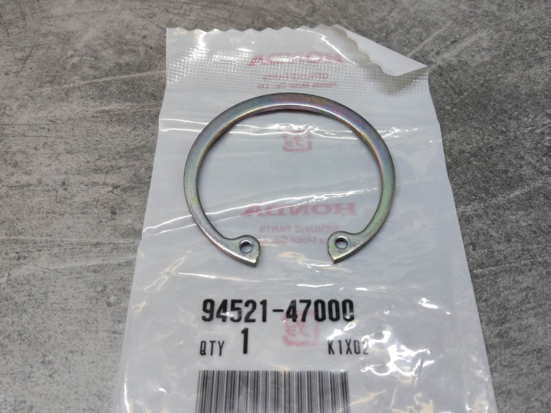Circlips diam 47mm CB160 CB175 CB200 CB250 CB350... HONDA 94521-47000