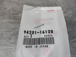 Goupille fendue D1.6x12 HONDA 9420116120 94201-16120