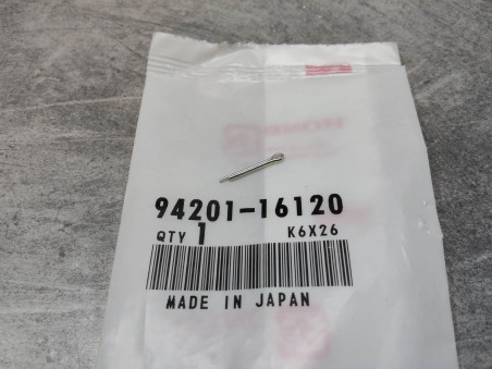 Goupille fendue D1.6x12 HONDA 9420116120 94201-16120