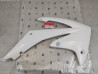 Écope gauche radiateur blanche Honda CRF250 R 2011-2013