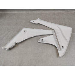 Ecope droit de radiateur blanche neuve CRF250 R 2011/2013 HONDA 19071-KRN-A50ZA