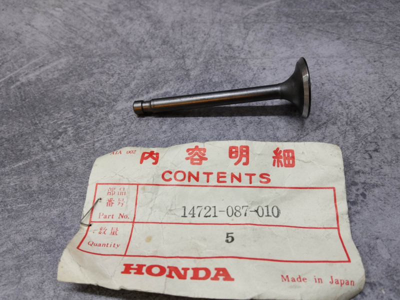 Soupape échappement Honda ST70 D22mm - Réf. 14721-087-010