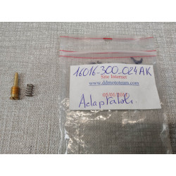 Vis d'air percée + ressort carburateur Honda 750 K2/K3/K4/K5