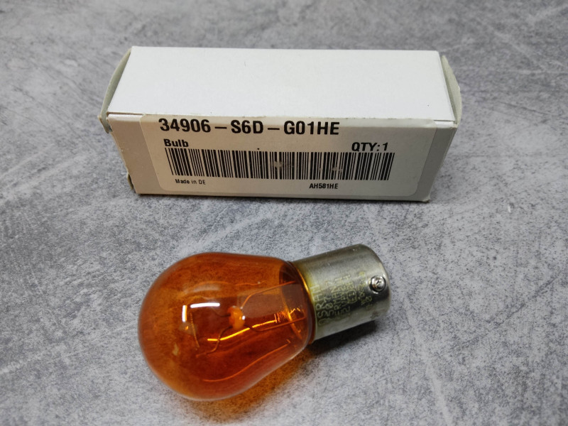 Ampoule Clignotant 12V 21W Honda 34906-S6D-G01HE | Neuve