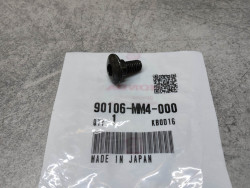 Vis BTR Plate Épaulée Noire 6x14 Honda 90106-MM4-000