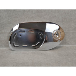 Flanc droit chromé réservoir Honda C200 – Réf. 17640-030-000