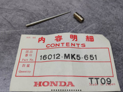 Aiguille + puits XL600LM XL600RM HONDA 16012-MK5-651