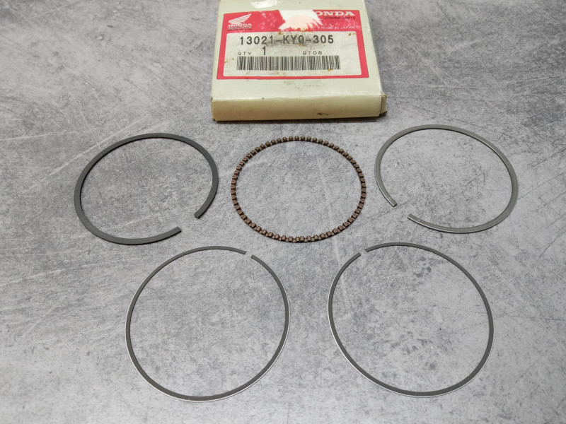 Jeu segments 0.25 CG125 95/96 HONDA 13021-KY0-305
