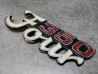 Logo cache latéral droit Honda CB350 Four - Réf. 87128-333-000