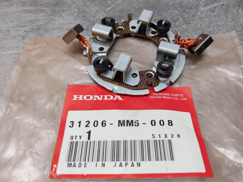 Plateau Charbons Démarreur Honda - Réf. 31206-MM5-008